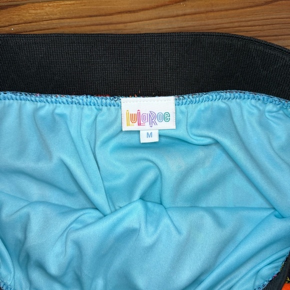 LuLaRoe Lola Colorful Geometric Patterned Skirt - Picture 2 of 2